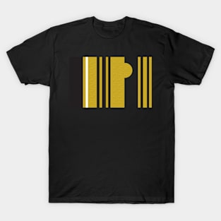 Modern Geometric Pattern With Golden Touch Edit T-Shirt